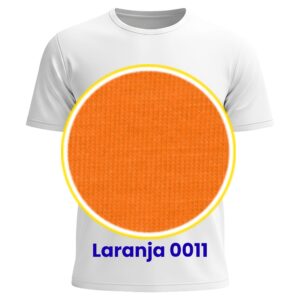 CAMISETA M/C POLIVISCOSE – Adulto Laranja 0011