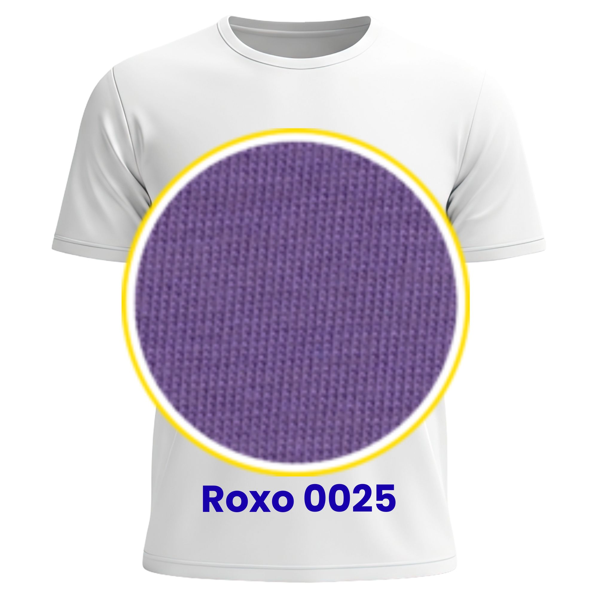 CAMISETA M/C POLIVISCOSE – Adulto Roxo 0025