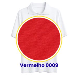 Gola Polo Piquet – Promocional – Vermelho 0009