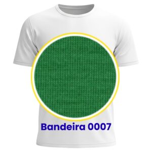 CAMISETA M/C POLIVISCOSE – Infantil Bandeira 0007