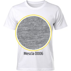 CAMISETA M/C FIO 30 PENTEADA – Mescla 0006