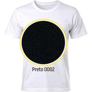 CAMISETA M/C FIO 30 PENTEADA – Preto 0002