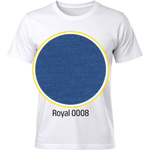 CAMISETA M/C FIO 30 PENTEADA – Royal 0008
