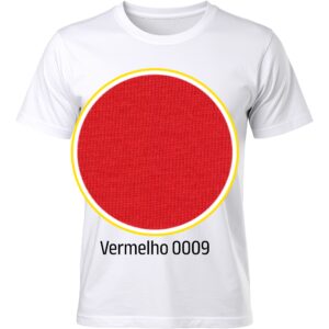 CAMISETA M/C FIO 30 PENTEADA – Vermelho 0009